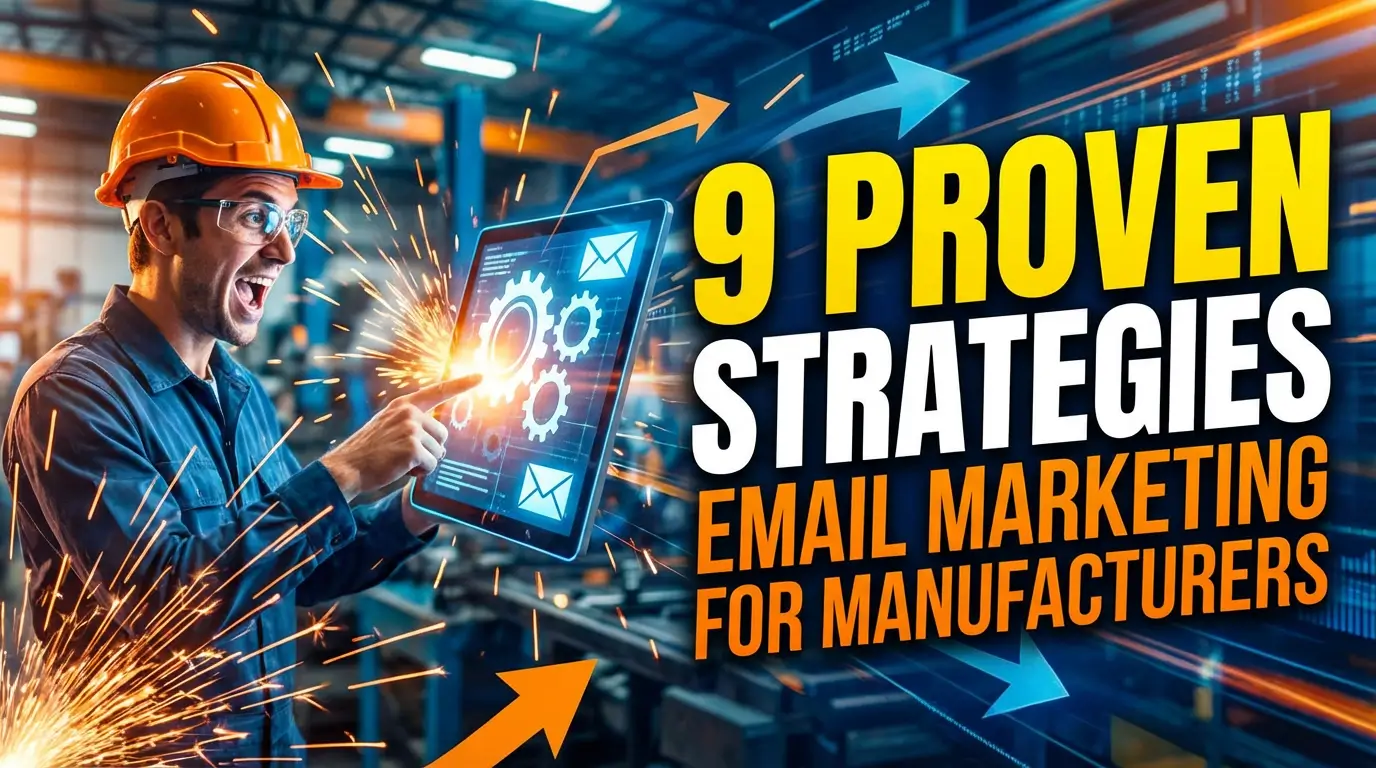 9 Proven Email Marketing Strategies for Manufacturers to Fill Their Pipeline in 2026