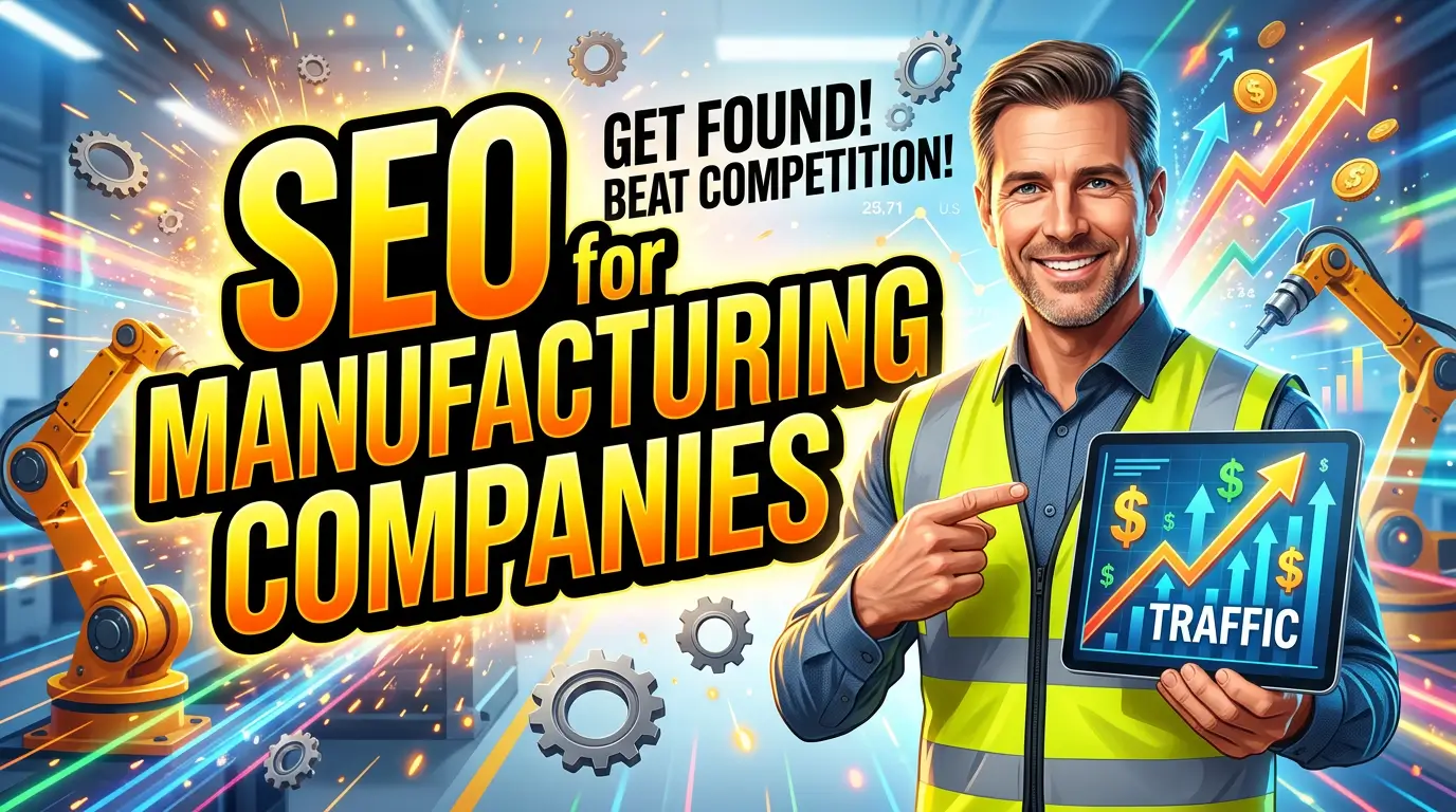 SEO strategy guide for manufacturing companies and industrial B2B businesses