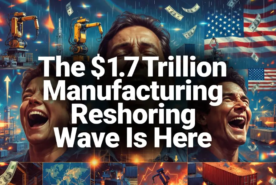 The $1.7 trillion manufacturing reshoring wave is here
